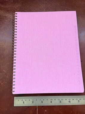 New Grid Appointed The Notebook Blossom Pink 70lb Paper Writing Coil Bound